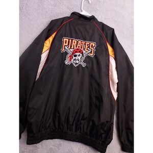 Pittsburgh Pirates Jacket Mens XL GIII Genuine Merchandise Full Zip Embroidered